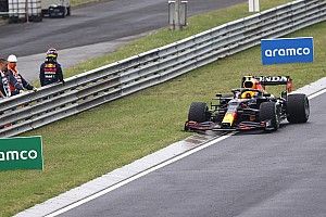 Sergio Pérez podría perder su motor por el golpe de Bottas en Hungría