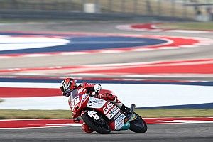 Austin Moto3: Guevara declared winner as huge crash ends race early