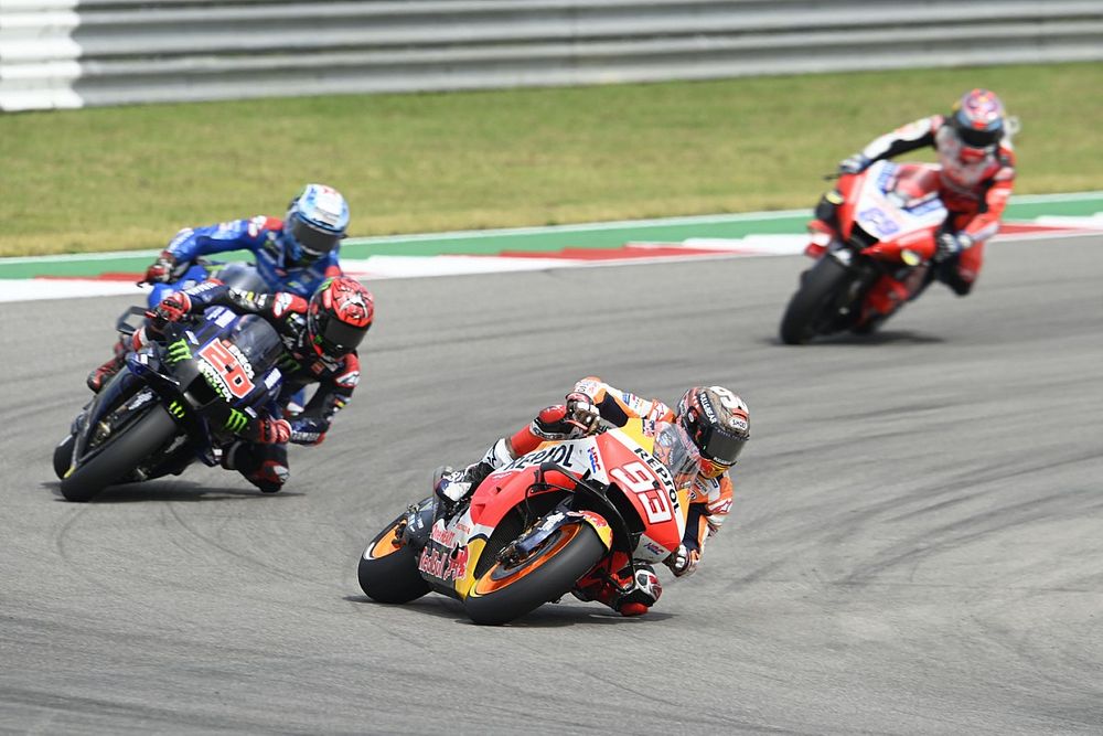 Marc Marquez Master Trek Anti-clockwise dan Tikungan Kiri