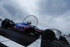 VIDEO: Een proefstart op nat Suzuka door de ogen van Alonso