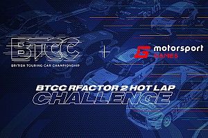 Motorsport Games and BTCC announce “BTCC rFactor 2 Hot Lap Challenge” for final four events of the season