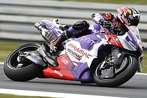 Zarco lidera la FP1 de Silverstone pese a una caída