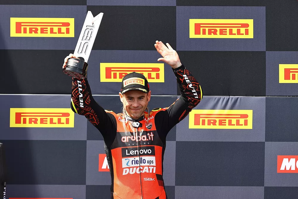 Podio: Alvaro Bautista, Aruba.it Racing Ducati