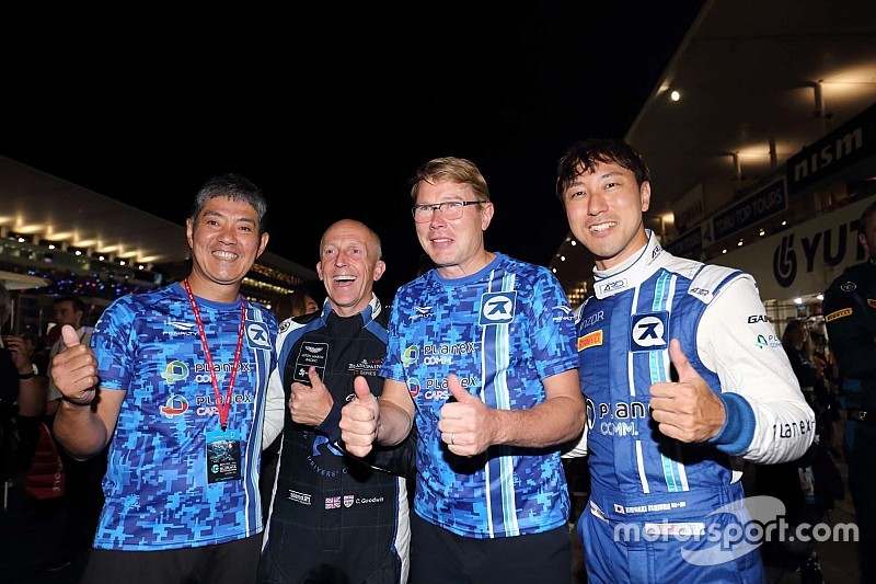 2度のF1王者ハッキネンと組んだ石浦宏明「何事にも動じない姿勢はすごかった」