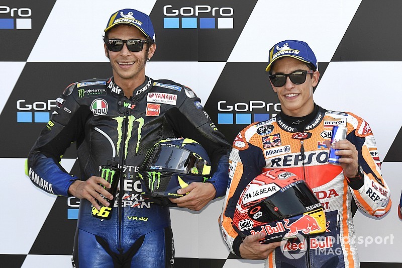 Marquez: "Ho preso il riferimento di Rossi ed era quello buono"