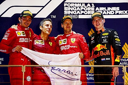 Singapur GP: Strateji yarışında Vettel kazandı, Ferrari duble yaptı!