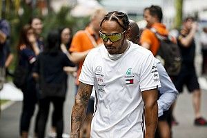Hamilton kipucolta Instagramját