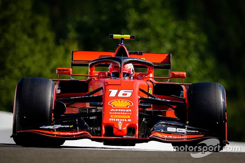 Belgian GP: Leclerc quickest in FP3 as Hamilton crashes