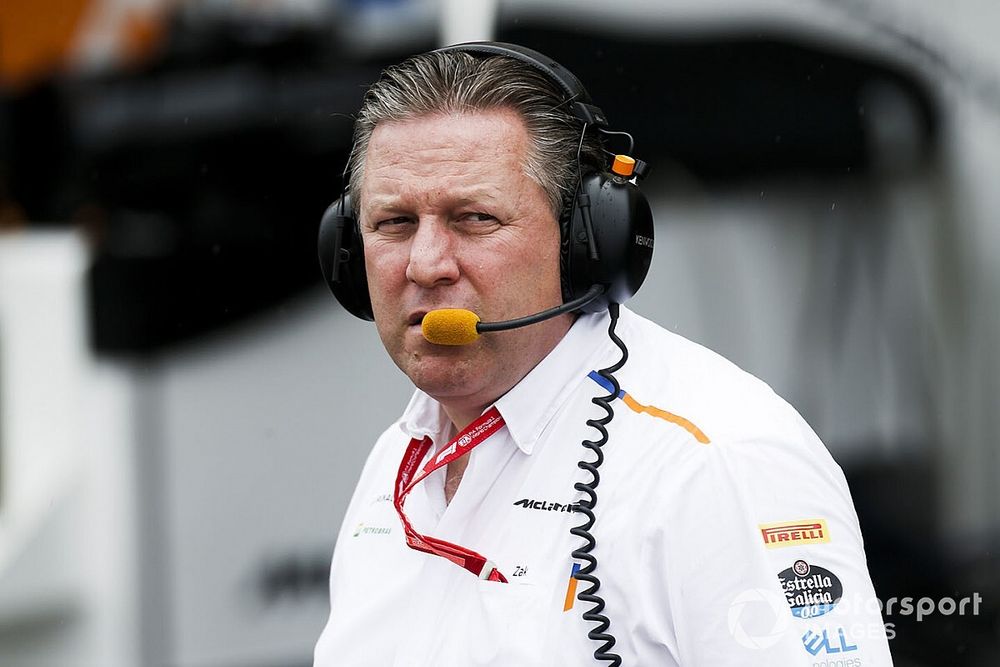 Customer F1 cars offer should be free - Brown