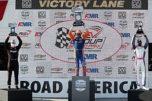 Palou logró su primer podio en IndyCar