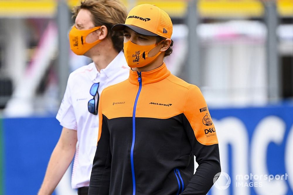 Lando Norris explique ses douleurs par la longue pause sans F1