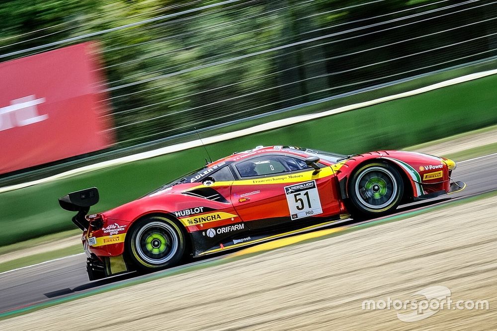 #51 AF Corse Ferrari 488 GT3: Alessandro Pier Guidi, Nicklas Nielsen, James Calado