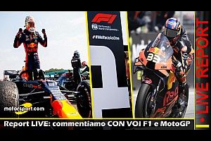 Report LIVE: commentiamo CON VOI F1 e MotoGP