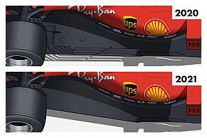 Tech: De aanpassingen aan de vloer die F1 in 2021 langzamer maken