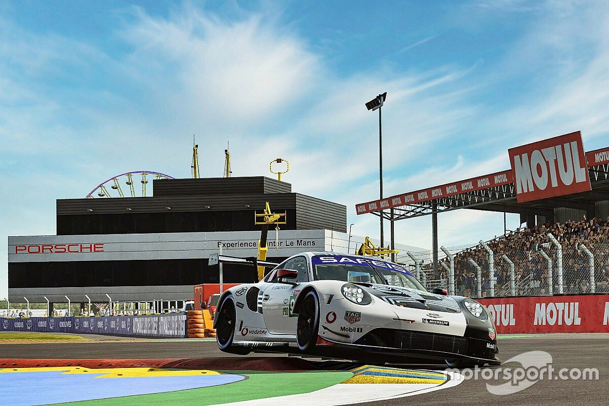 ¿Cuánto personal necesita Porsche para las 24H de Le Mans virtuales?