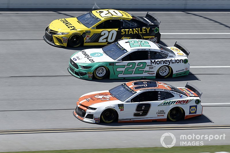 The battle lines are clearly drawn for Sunday's Talladega race
