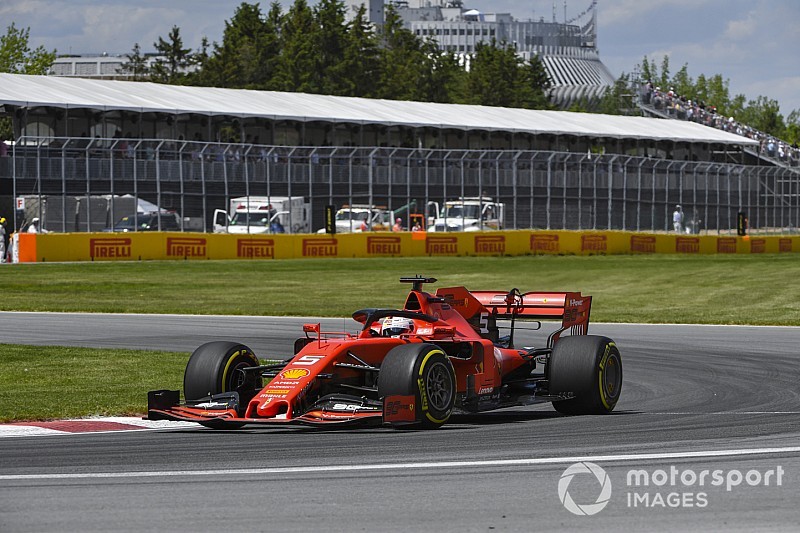 Vettel lidera dobradinha da Ferrari no último treino livre do GP do Canadá de F1