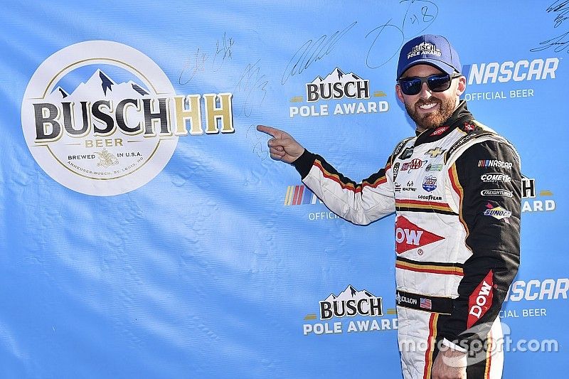 Austin Dillon tops Almirola to win Cup pole at Talladega