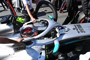 Hamilton quer mudar visor após perder tempo no safety car virtual