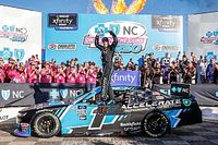 Mayer pulls off must-win in Charlotte Roval Xfinity race