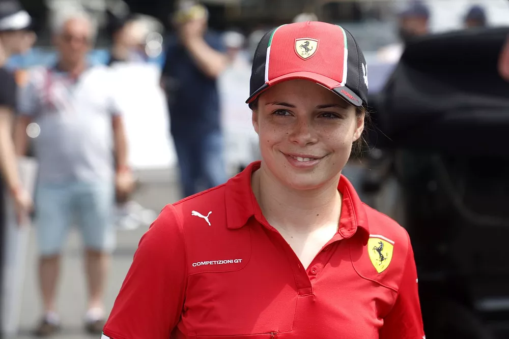 #83 Richard Mille Af Corse Ferrari 488 GTE EVO di Lilou Wadoux