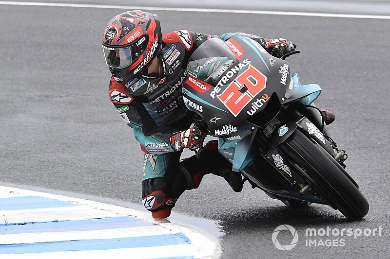 Quartararo non ha fratture, ma salta la FP2