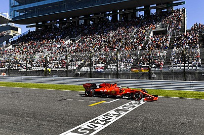 Parrilla de salida para el GP de Japón