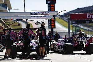 Pérez podría arrancar desde el pitlane por saltarse un control de peso