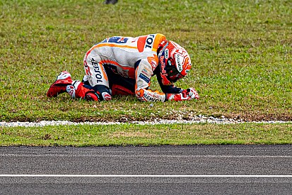 Márquez: “Me duele más salir 11° que los golpes”