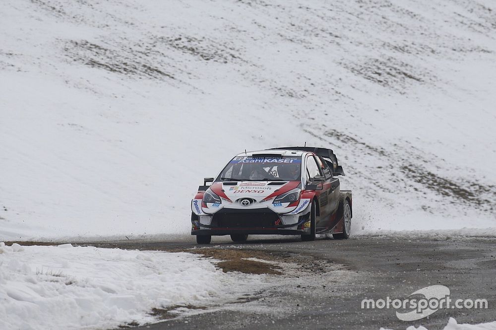Rovanpera lidera el triplete de Toyota en el primer shakedown