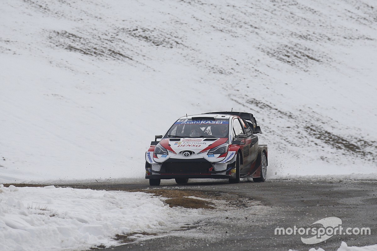 Rovanpera lidera el triplete de Toyota en el primer shakedown
