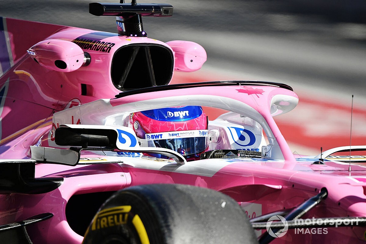 Stroll, Racing Point RP20 ile Silverstone'da piste çıktı