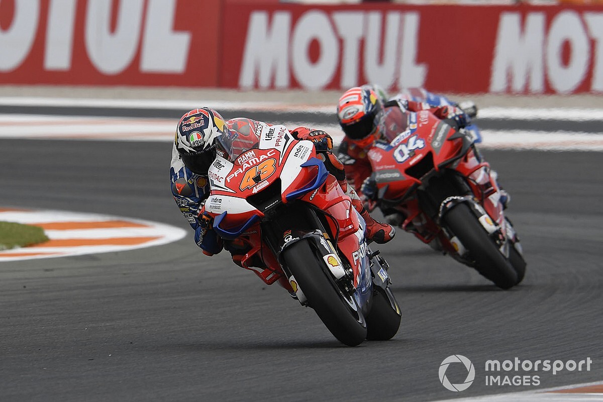 Dovizioso: "Same situation" better for "up-and-down" Miller