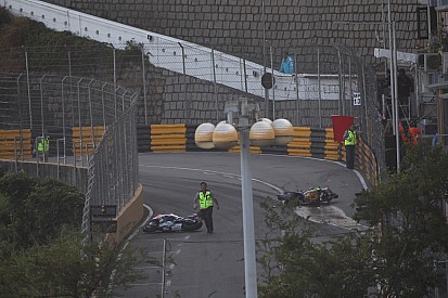 Cancelada la carrera de motos en Macao tras dos caídas múltiples