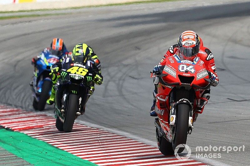 Dovizioso: “Me ha faltado un poco de ritmo para luchar con Márquez”