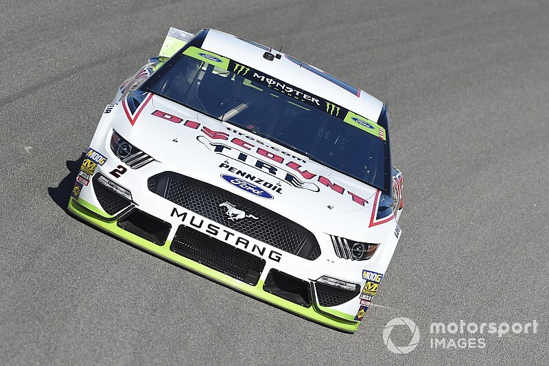 Keselowski leads first Cup practice at Kansas