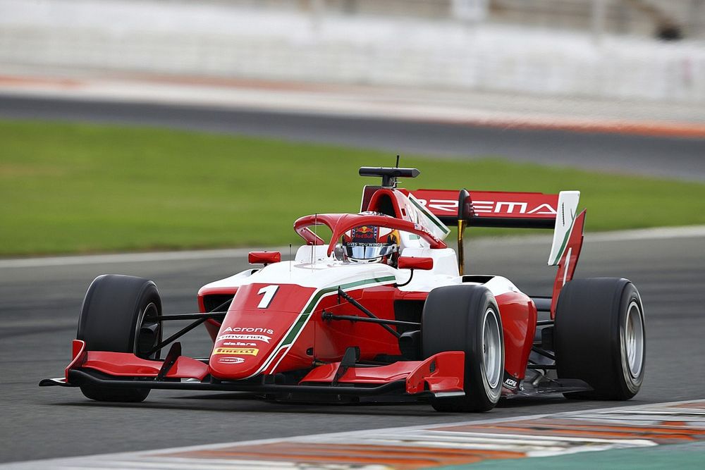 Crawford fastest on second day of Valencia F3 post-season test
