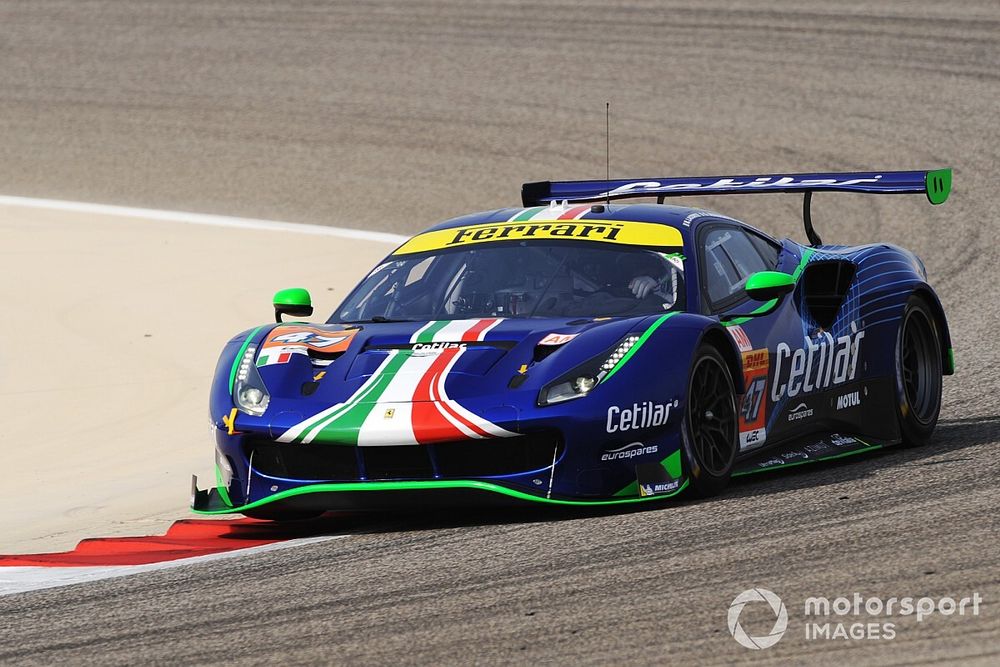 #47 Cetilar Racing Ferrari 488 GTE EVO: Roberto Lacorte, Giorgio Sernagiotto, Antonie Fuoco 