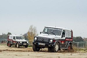Mercedes y RUMBOZERO, con dos G 320 en el Dakar Classic 2021