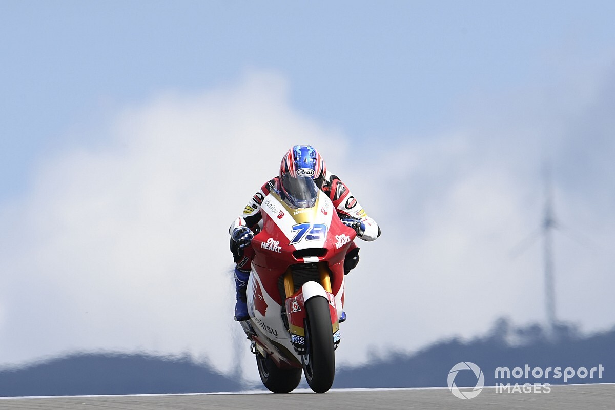 〈アジアから“世界”へ〉小椋藍とIDEMITSU Honda Team Asiaの挑戦:期待の予選4番手も……Moto2初転倒リタイアに小椋「もったいないレース」