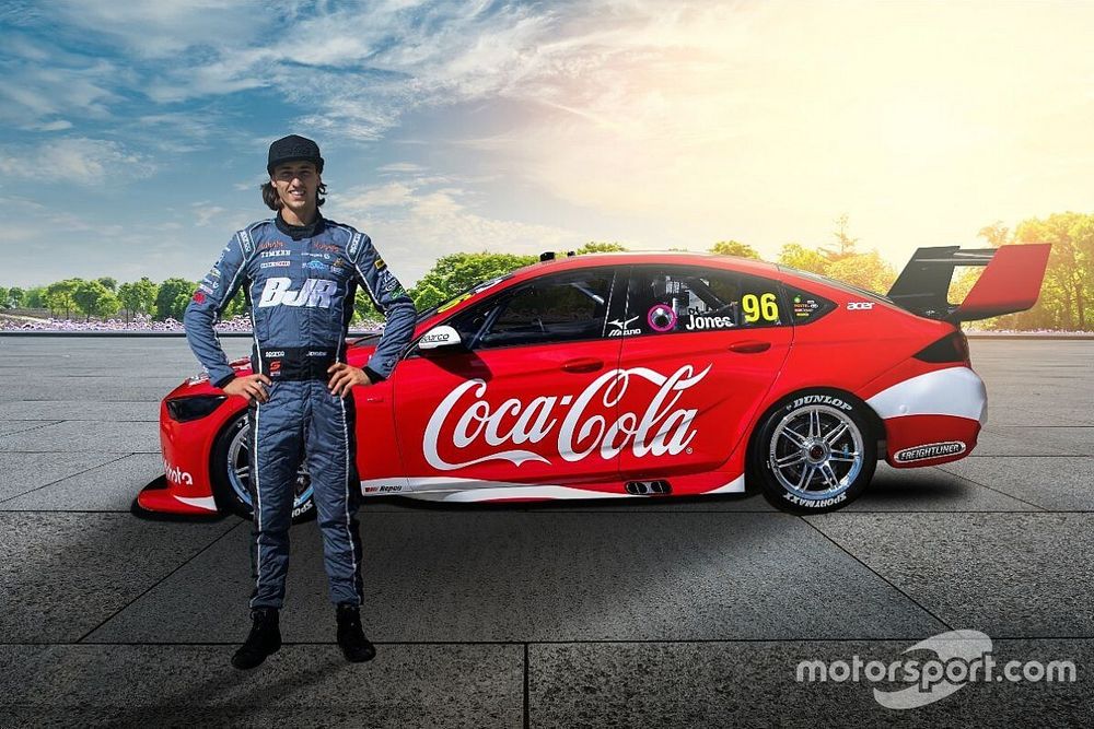Jones to race Coke-backed Supercar
