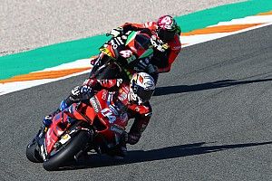 Aleix Espargaró da la bienvenida a Dovizioso en Aprilia