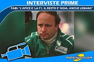 Fabi: "L'apice è la F1, il resto è noia. Anche Le Mans"