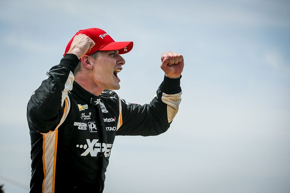 Ganador Josef Newgarden, Team Penske Chevrolet