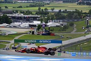 Sainz no entra en pánico luego del complicado viernes para Ferrari