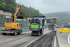 Schade aan circuit Spa-Francorchamps na overstromingen