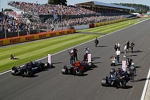 Parrilla de salida para el GP de Gran Bretaña F1