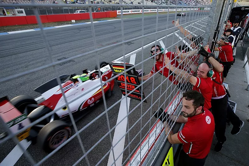 Kampioen Mick Schumacher, PREMA Theodore Racing Dallara F317 - Mercedes-Benz