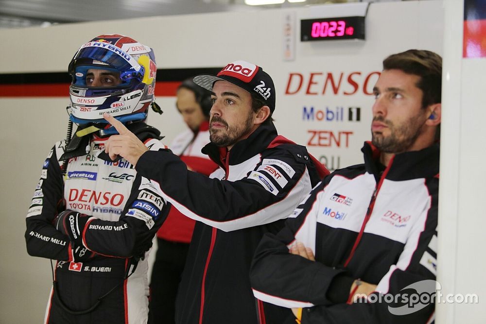 Fernando Alonso, Sébastien Buemi, Jose Maria Lopez, Toyota Gazoo Racing