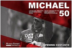 El Museo Ferrari abrirá la exposición "Michael 50" dedicada a Michael Schumacher